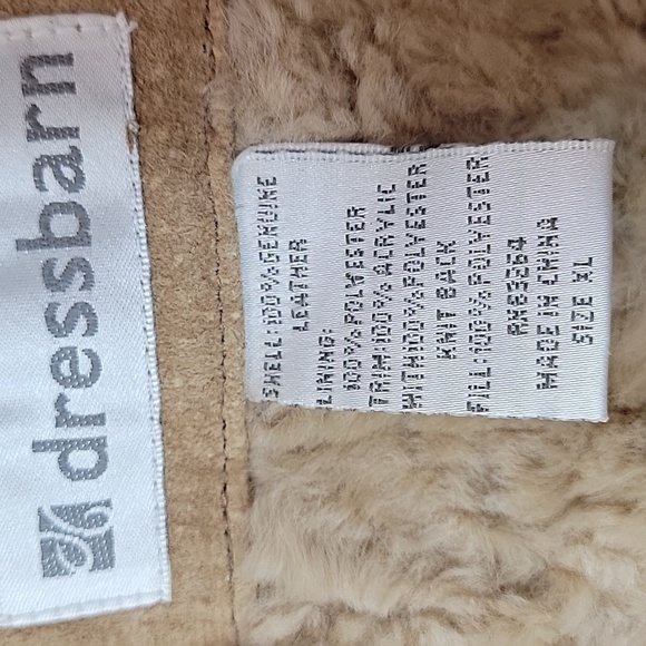 Vintage Dressbarn Leather boho western jacket Y2k - Picture 4 of 8